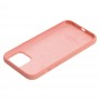 Чохол для iPhone 12 mini Silicone Full оранжевий / flamingo