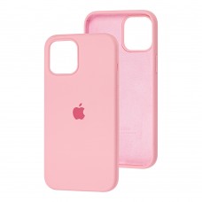 Чехол для iPhone 12 mini Silicone Full розовый / pink 