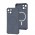 Чехол для iPhone 14 WAVE Silk Touch WXD MagSafe gray