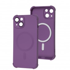 Чехол для iPhone 14 WAVE Silk Touch WXD MagSafe purple