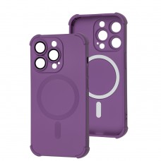Чехол для iPhone 14 Pro WAVE Silk Touch WXD MagSafe purple