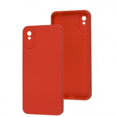 Чехол для Xiaomi Redmi 9A Matte Lux красный