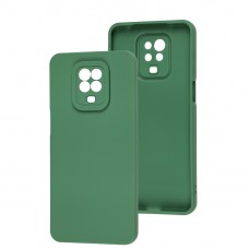 Чехол для Xiaomi Redmi Note 9s / 9 Pro Matte Lux зеленый