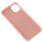 Чохол для iPhone 11 Silicone cover 360 рожевий