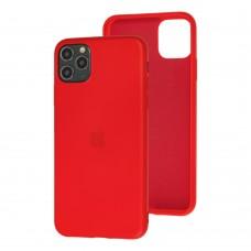 Чохол для iPhone 11 Pro Max Silicone cover 360 червоний