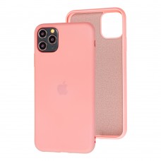 Чохол для iPhone 11 Pro Max Silicone cover 360 рожевий