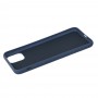 Чохол для iPhone 11 Pro Max Silicone cover 360 синій