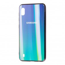 Чехол для Samsung Galaxy A10 (A105) Aurora с лого черный