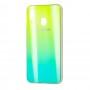 Чехол для Samsung Galaxy A20 / A30 Aurora с лого зеленый