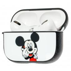 Чехол для AirPods Pro Young Style Mickey Mouse белый