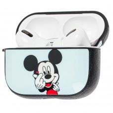 Чехол для AirPods Pro Young Style Mickey Mouse голубой