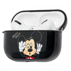 Чехол для AirPods Pro Young Style Mickey Mouse черный