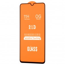 Защитное стекло для Samsung Galaxy A42 Full Glue черное (OEM)