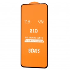Защитное стекло для Samsung Galaxy A52 Full Glue черное (OEM)