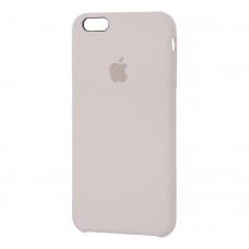 Чехол silicon case для iPhone 6 Plus светло серый 