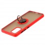 Чехол для Samsung Galaxy A71 (A715) LikGus Edging Ring красный