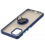 Чохол для Samsung Galaxy Note 10 Lite (N770) LikGus Edging Ring синій