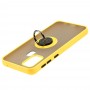 Чохол для Samsung Galaxy M21 / M30S / M31 LikGus Edging Ring жовтий