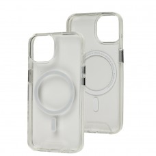 Чехол для iPhone 14 MagSafe Space case прозрачный