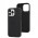 Чехол для iPhone 14 Pro Max Leather with MagSafe черный