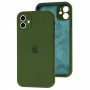 Чехол для iPhone 11 Silicone Slim Full camera khaki