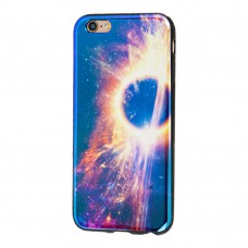 Чехол для iPhone 6 перламутр галактика