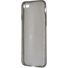 Чехол для iPhone 7 / 8 с защитой камеры серый прозрачный