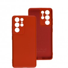 Чохол для Samsung Galaxy S21 Ultra (G998) Wave Full colorful red
