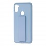 Чехол для Samsung Galaxy A11 / M11 Bracket light blue