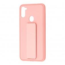 Чохол для Samsung Galaxy A11 / M11 Bracket pink