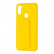 Чехол для Samsung Galaxy A11 / M11 Bracket yellow