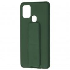 Чехол для Samsung Galaxy A21s (A217) Bracket green
