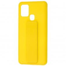 Чохол для Samsung Galaxy A21s (A217) Bracket yellow