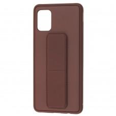 Чехол для Samsung Galaxy A31 (A315) Bracket brown