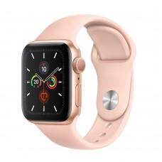 Ремешок для Apple Watch 38mm / 40mm S Silicone One-Piece pink sand 