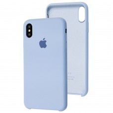 Чохол silicone для iPhone Xs Max case lilac