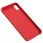 Чохол silicone для iPhone Xs Max case camelia