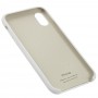 Чехол silicone case для iPhone Xs Max белый