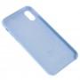 Чохол Silicone для iPhone X / Xs case lilac