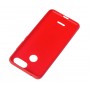 Чехол для Xiaomi Redmi 6 Carbon красный