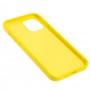Чехол для iPhone 12 Pro Max Art case желтый