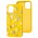 Чехол для iPhone 12 mini Art case желтый