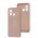 Чехол для Xiaomi Redmi 12C/11A/Poco C55 Silicone Full Трезубец розовый / pink sand