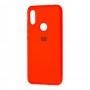 Чехол для Xiaomi Redmi 7 Logo красный