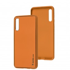 Чохол для Samsung Galaxy A50/A50s/A30s Leather Xshield apricot