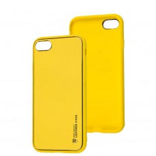 Чехол для iPhone 7 / 8 SE 20 Leather Xshield yellow