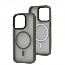 Чохол для iPhone 15 Pro Totu MagSafe grey