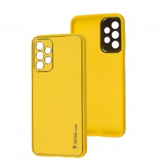 Чохол для Samsung Galaxy A23 Leather Xshield yellow