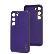 Чехол для Samsung Galaxy S23 Leather Xshield ultra violet