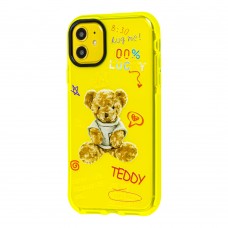 Чехол для iPhone 11 Neon print Teddy